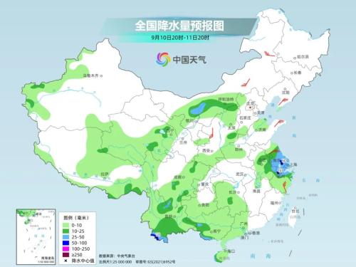 未来10天北方三轮降雨“车轮战” 南方多地高温或破历史纪录