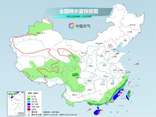 华南强降雨连连广东海南等地或现大暴雨 南方大部炎热缓解