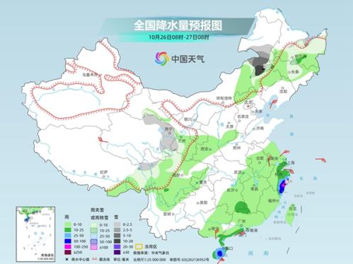 台风“潭美”将给华东沿海等地制造持续风雨 冷空气影响北方